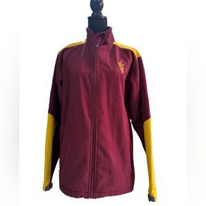 ASU SUN DEVIL FLEECE LINED JACKET. Size M 38/40